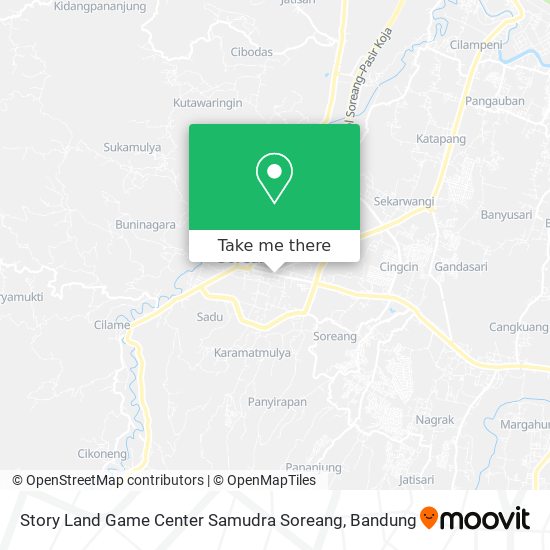 Story Land Game Center Samudra Soreang map