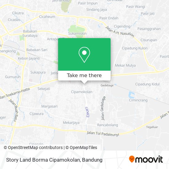 Story Land Borma Cipamokolan map