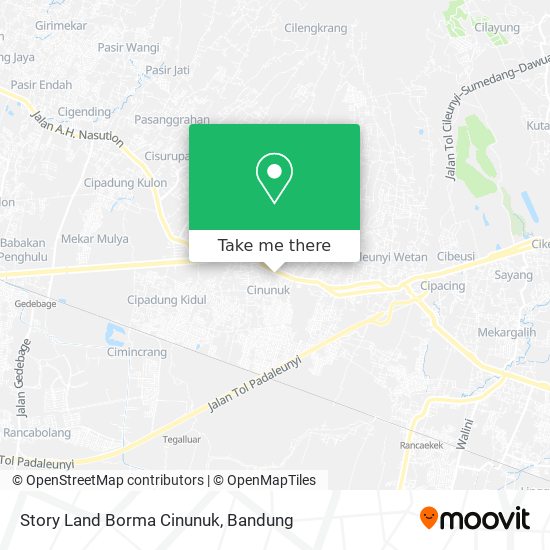 Story Land Borma Cinunuk map