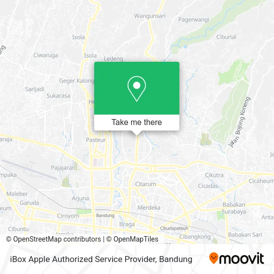 iBox Apple Authorized Service Provider map