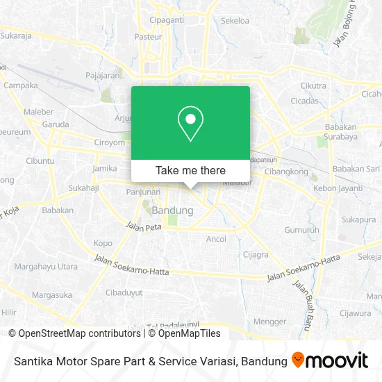 Santika Motor Spare Part & Service Variasi map