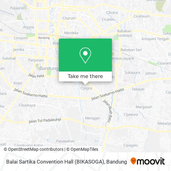 Balai Sartika Convention Hall (BIKASOGA) map