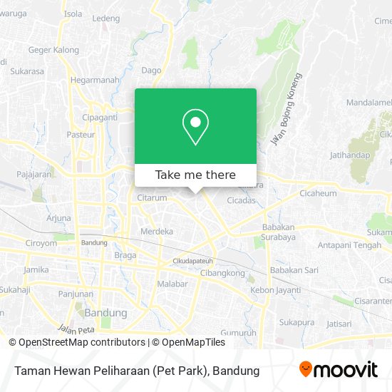 Taman Hewan Peliharaan (Pet Park) map