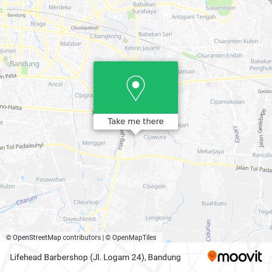 Lifehead Barbershop (Jl. Logam 24) map