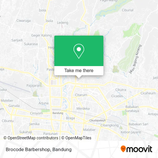 Brocode Barbershop map