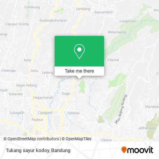 Tukang sayur kodoy map