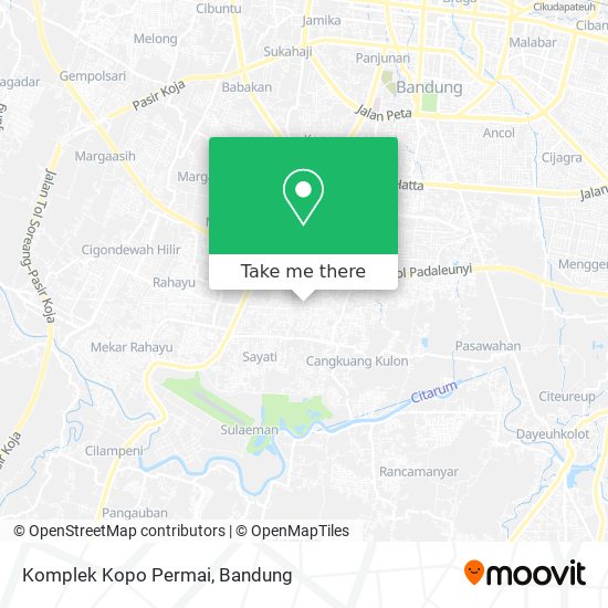 Komplek Kopo Permai map