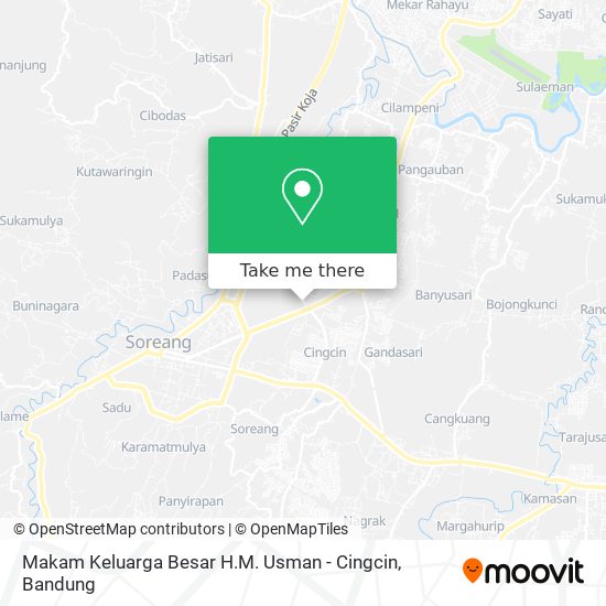 Makam Keluarga Besar H.M. Usman - Cingcin map