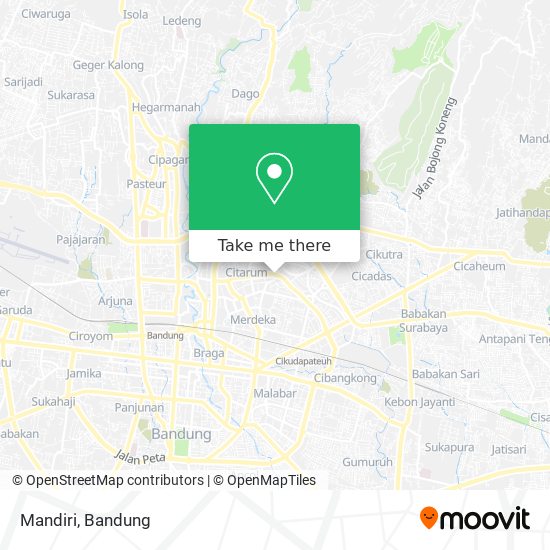 Mandiri map