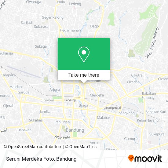 Seruni Merdeka Foto map