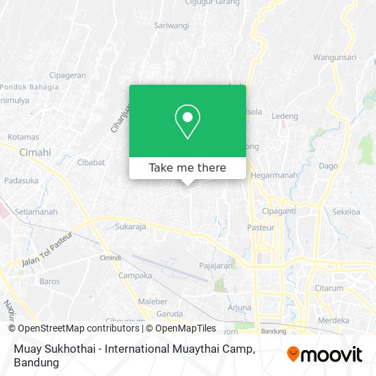 Muay Sukhothai - International Muaythai Camp map