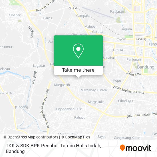 TKK & SDK BPK Penabur Taman Holis Indah map