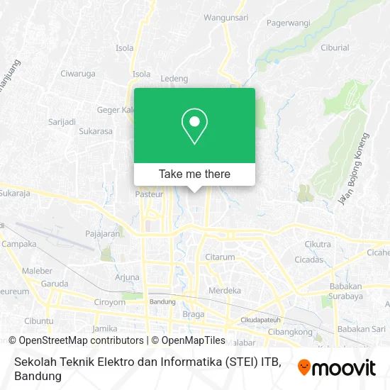 Sekolah Teknik Elektro dan Informatika (STEI) ITB map