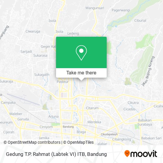Gedung T.P. Rahmat (Labtek VI) ITB map