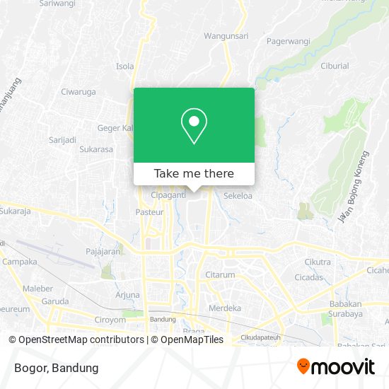 Bogor map