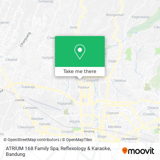 ATRIUM 168 Family Spa, Reflexology & Karaoke map
