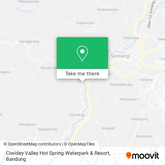 Ciwidey Valley Hot Spring Waterpark & Resort map