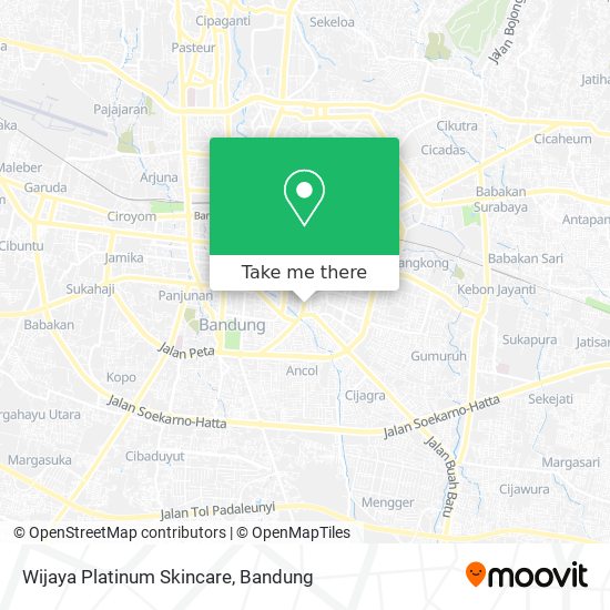 Wijaya Platinum Skincare map