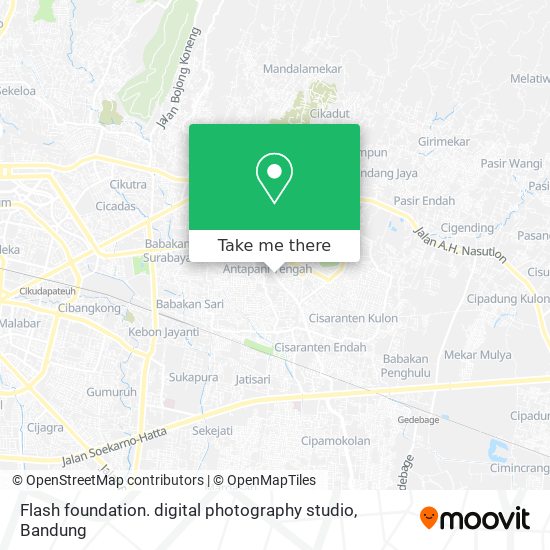 Flash foundation. digital photography studio map