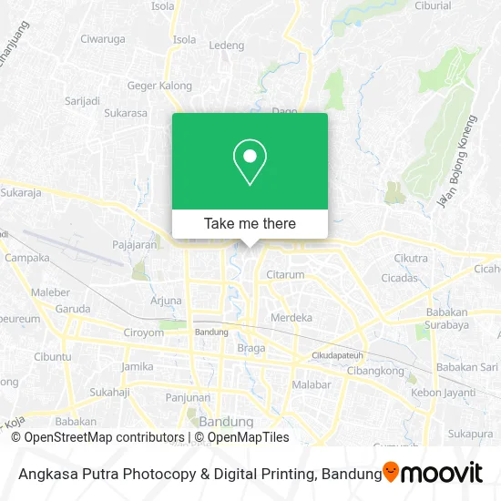 Angkasa Putra Photocopy & Digital Printing map