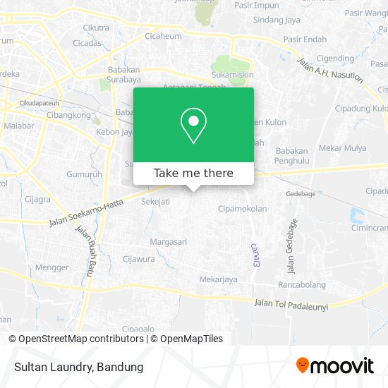 Sultan Laundry map