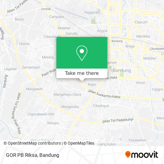 GOR PB Riksa map