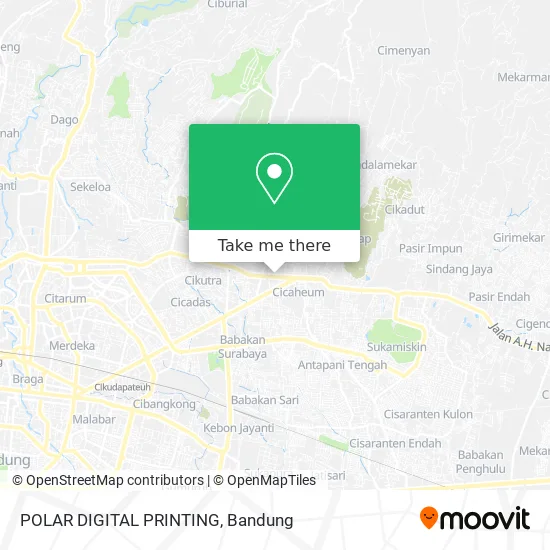 POLAR DIGITAL PRINTING map