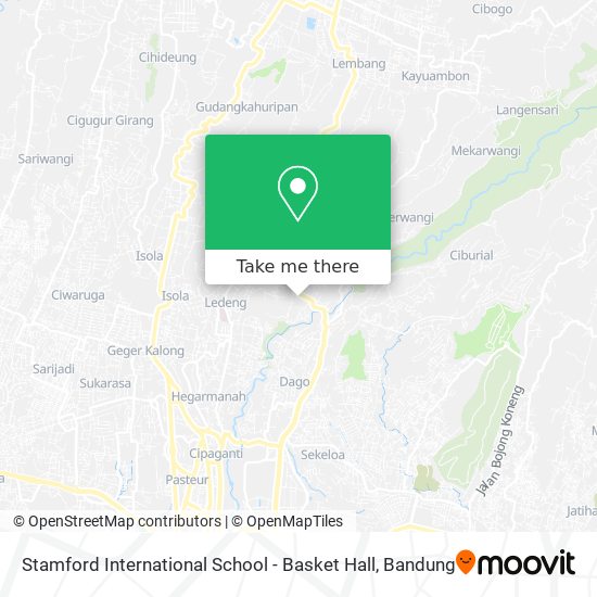 Stamford International School - Basket Hall map