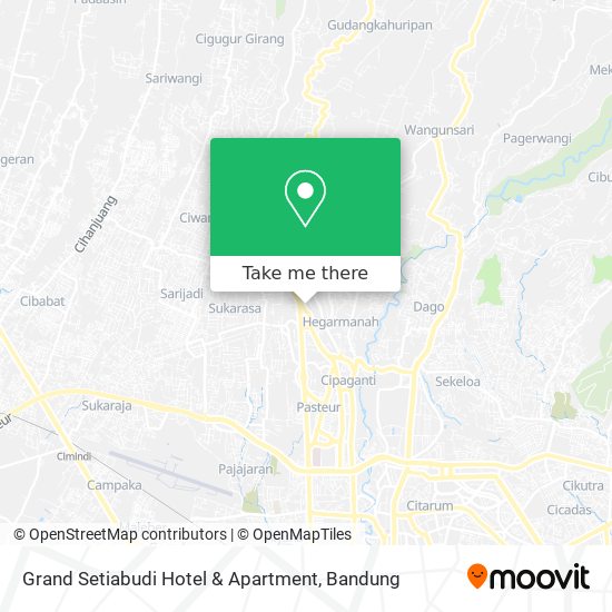 Grand Setiabudi Hotel & Apartment map
