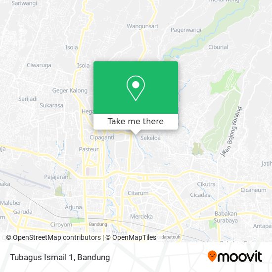 Tubagus Ismail 1 map