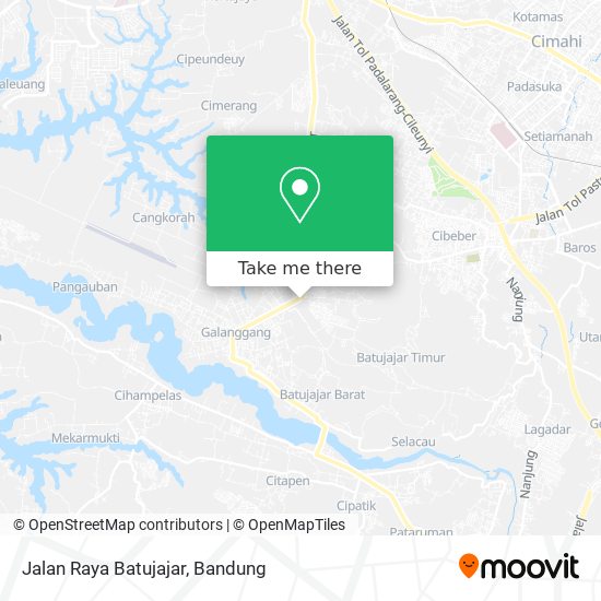 Jalan Raya Batujajar map