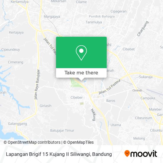 Lapangan Brigif 15 Kujang II Siliwangi map
