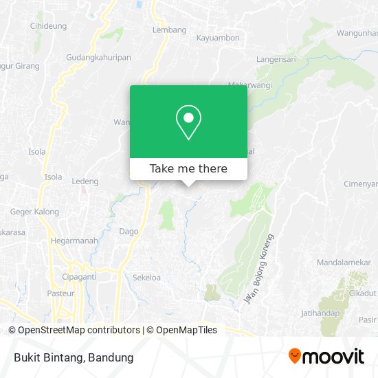 Bukit Bintang map