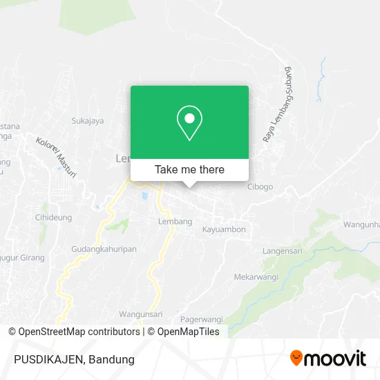 PUSDIKAJEN map