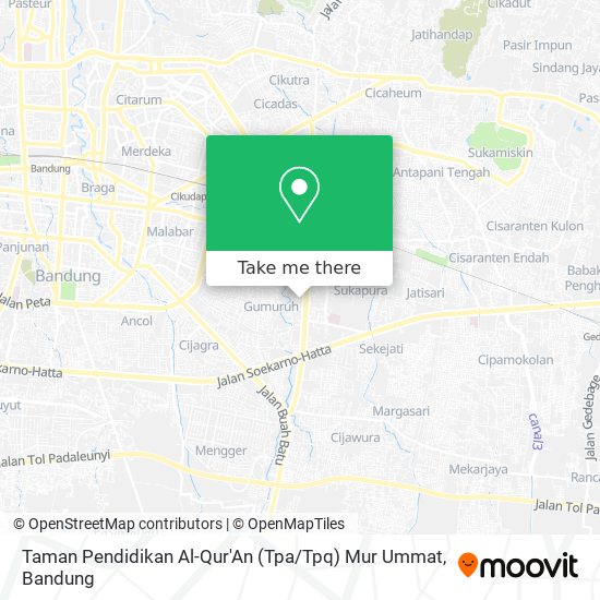 Taman Pendidikan Al-Qur'An (Tpa / Tpq) Mur Ummat map
