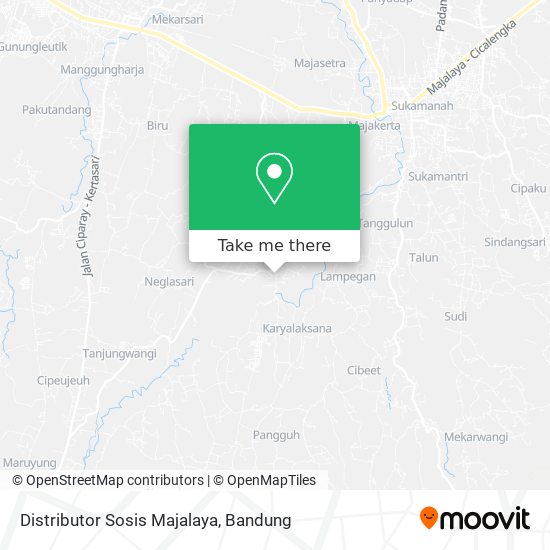 Distributor Sosis Majalaya map