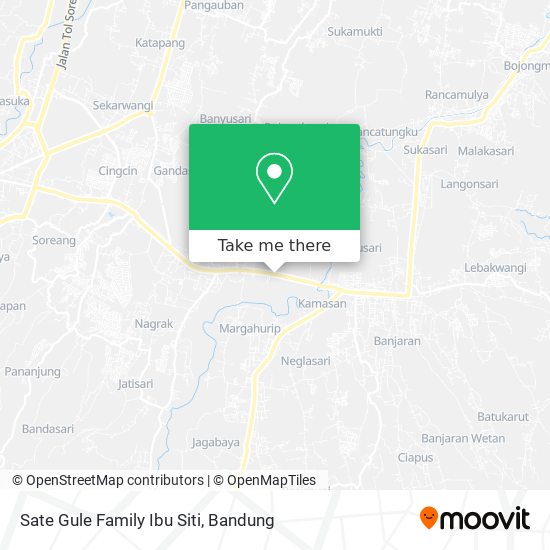 Sate Gule Family Ibu Siti map
