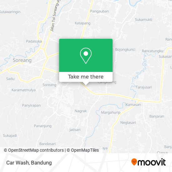 Car Wash map