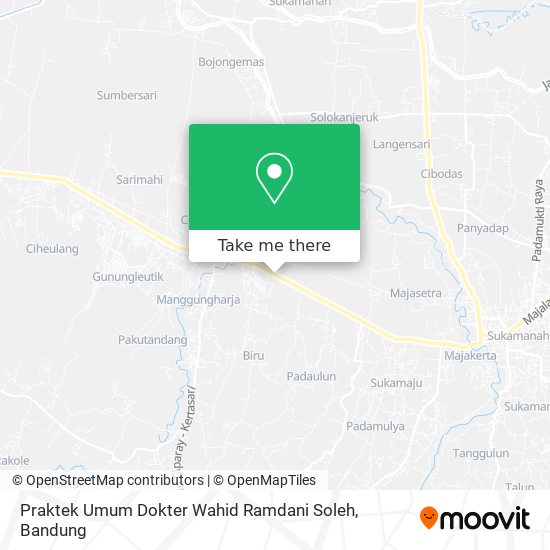 Praktek Umum Dokter Wahid Ramdani Soleh map