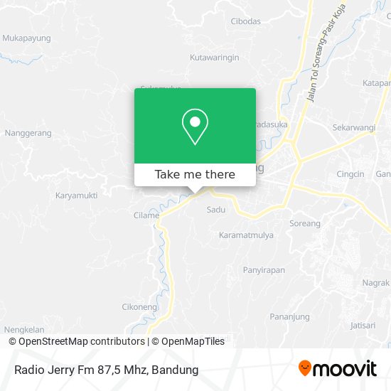 Radio Jerry Fm 87,5 Mhz map