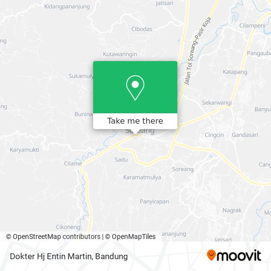 Dokter Hj Entin Martin map