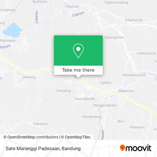 Sate Maranggi Padesaan map