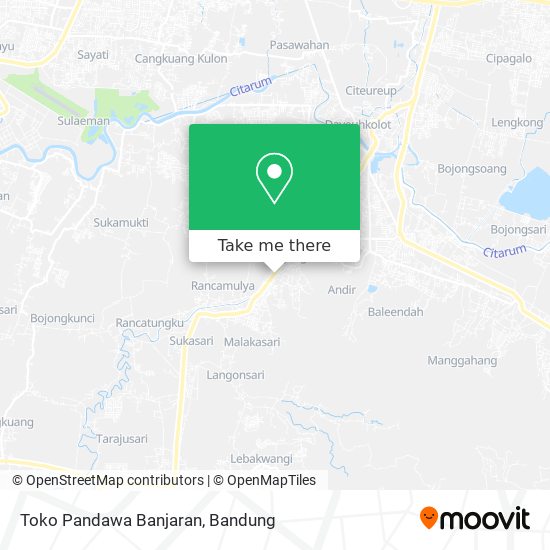 Toko Pandawa Banjaran map