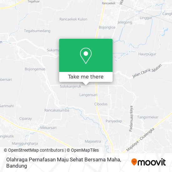 Olahraga Pernafasan Maju Sehat Bersama Maha map