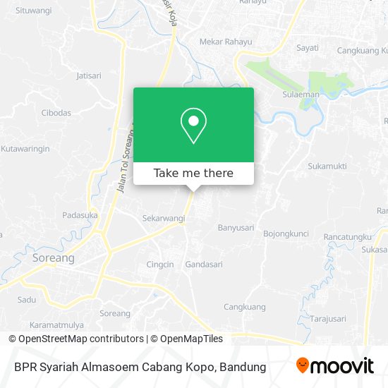 BPR Syariah Almasoem Cabang Kopo map