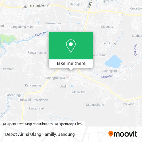 Depot Air Isi Ulang Familly map