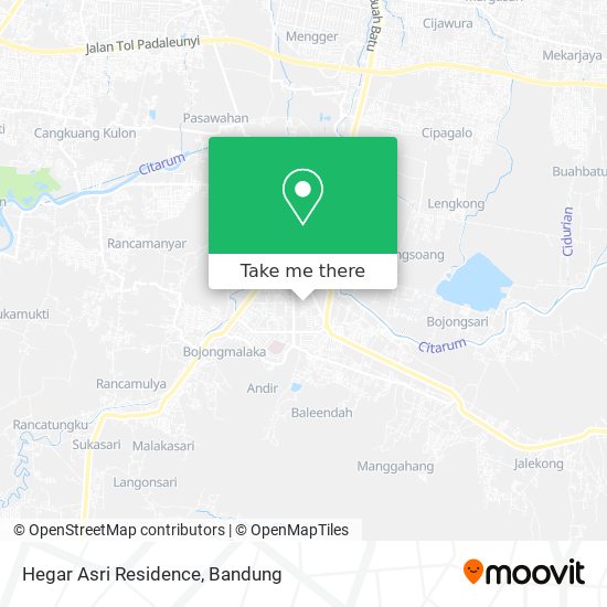 Hegar Asri Residence map