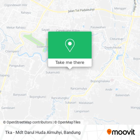 Tka - Mdt Darul Huda Almuhyi map
