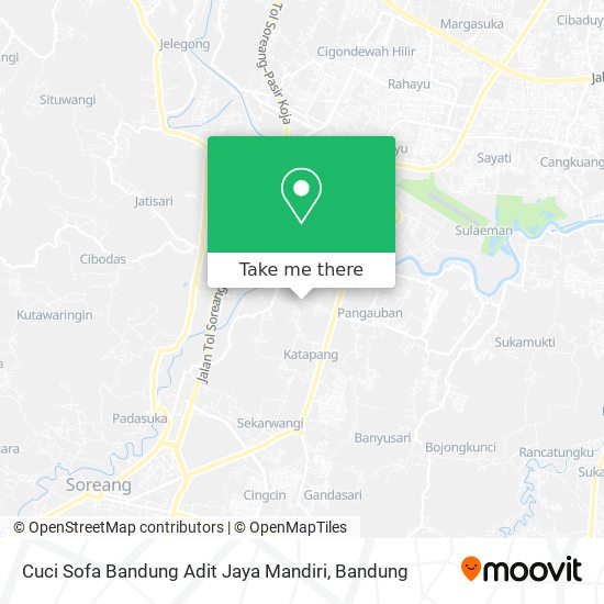 Cuci Sofa Bandung Adit Jaya Mandiri map