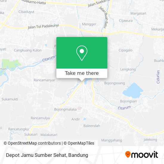 Depot Jamu Sumber Sehat map